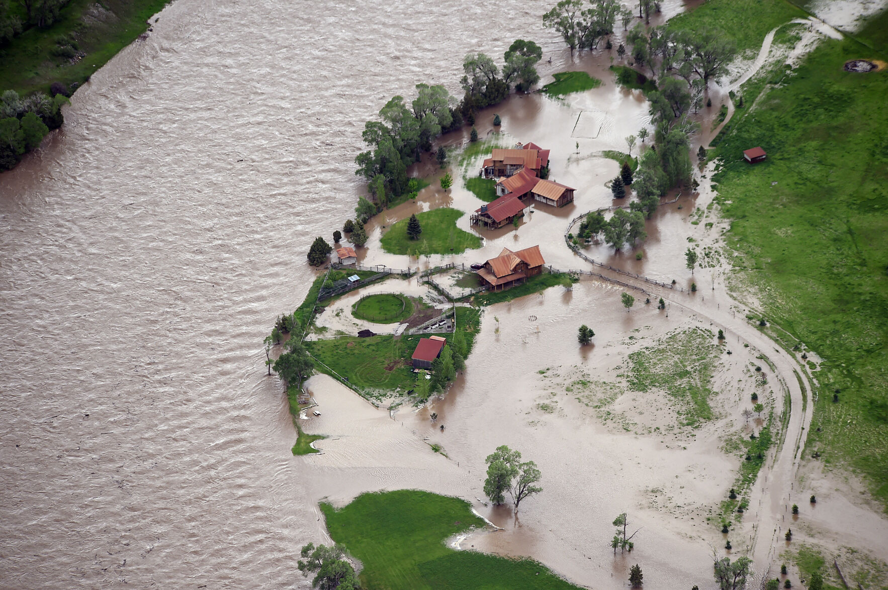 Flooding aerial